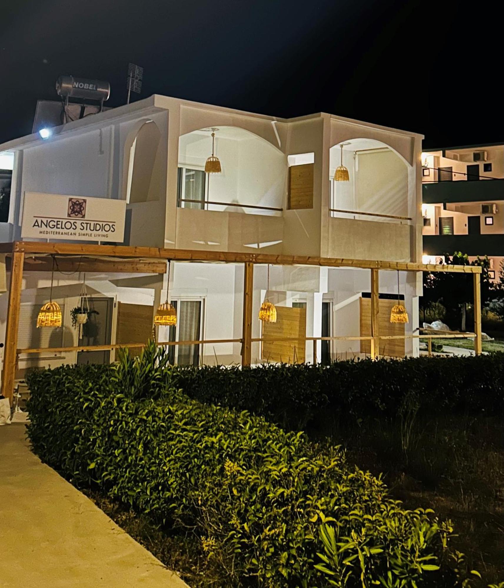 Angelos Studios 1-2 In Faliraki Rhodes-Ground Floor Dış mekan fotoğraf